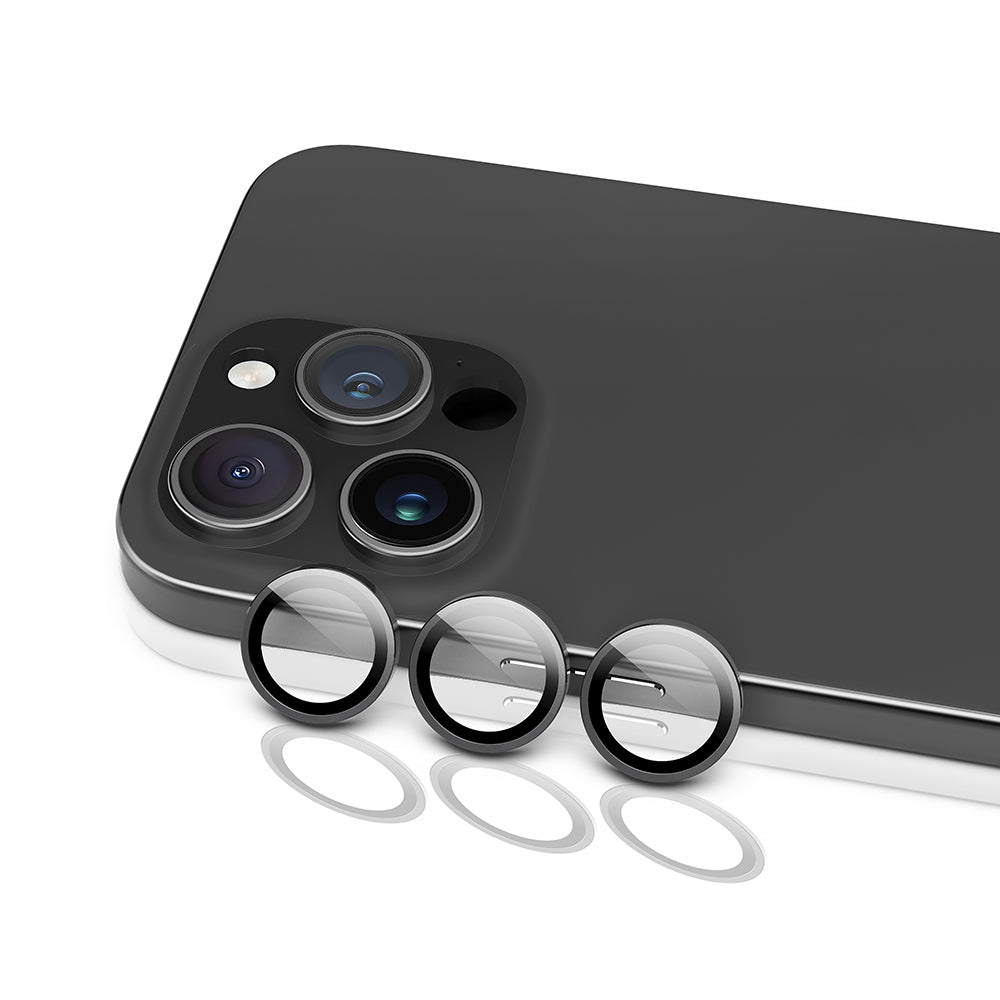 Raptic Armour Serisi iPhone 16 Pro Kamera Lens Koruyucu Raptic Armour Serisi iPhone 16 Pro Kamera Lens Koruyucu